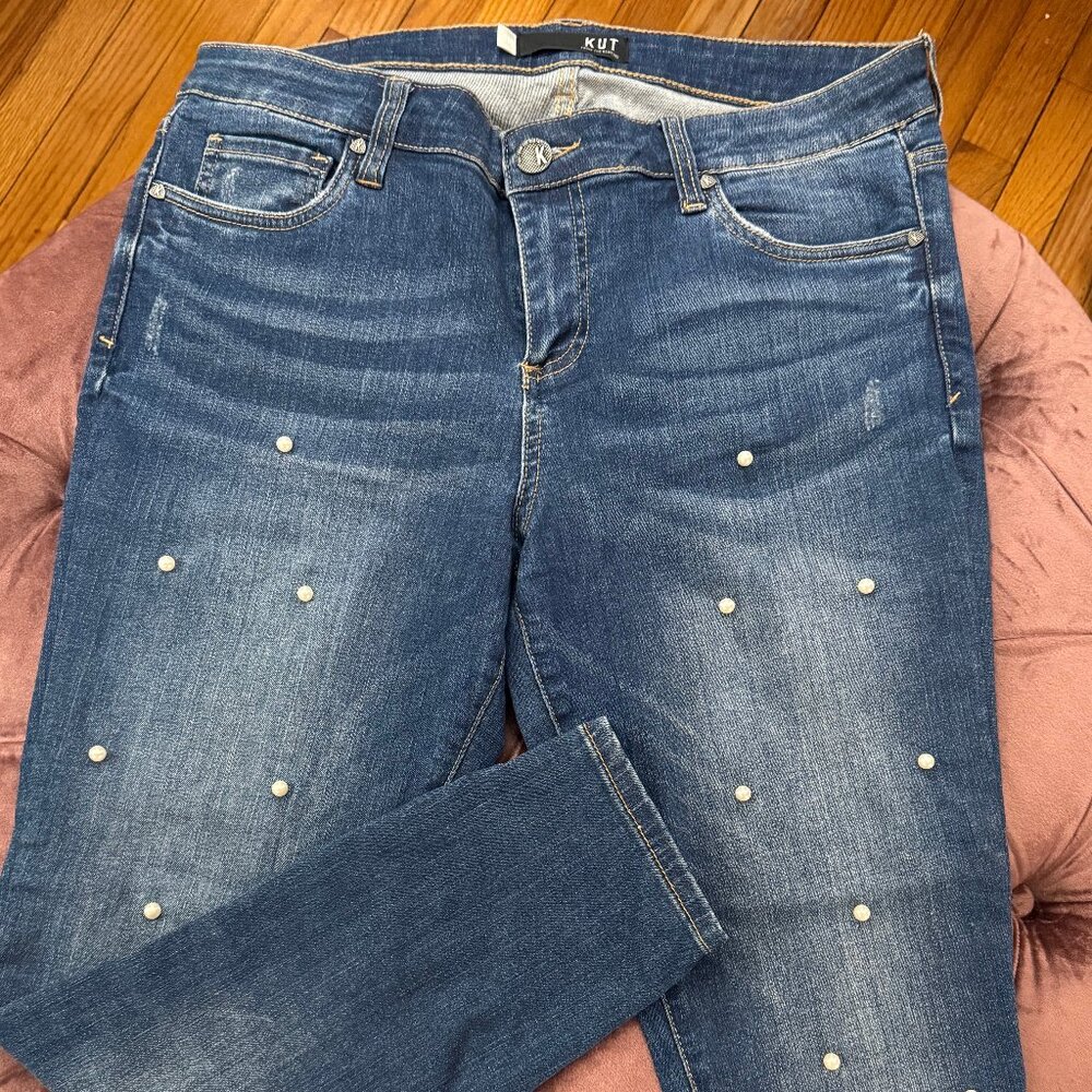 KUT FROM THE KLOTH - WOMENS- PEARL ANKLE SKINNY JEAN -